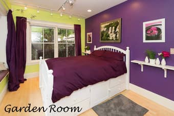 Furnished rooms for rent in charming downtown Palo Alto Victorian 2