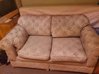 FREE COUCH for summer (or keep for $) (loveseat sofa) campus pickup 1