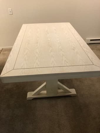 solid wood dining table 1