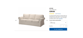 SOFA from IKEA for sale - almost new 3