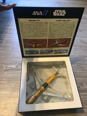 Limited Edition Star Wars C-3PO ANA Jet 2