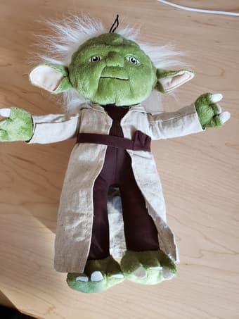 Yoda Plushie 1