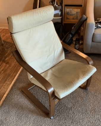 Ikea Poäng Chair 1