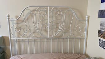 Full IKEA LEIRVIK Bed Frame w/ Slats 3