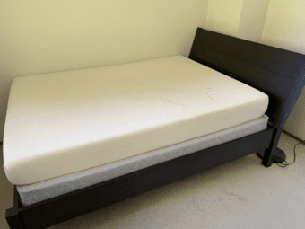 Full-size mattresses and bed frame 1