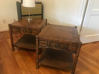 Drexel Heritage nightstands/end tables 1