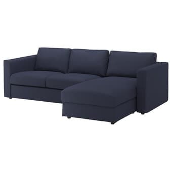 Blue VIMLE Couch (IKEA) - Mountain View - $250 1