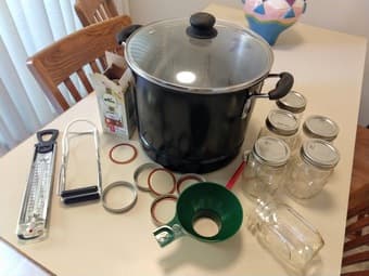 Waterbath canner w/ accessories 1