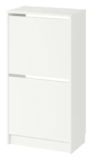 Two new IKEA show racks: TJUSIG and BISSA models 1