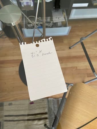 standing desk / bar table with 2 bar chairs 2