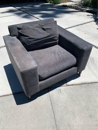 West Elm upholstered chair 2