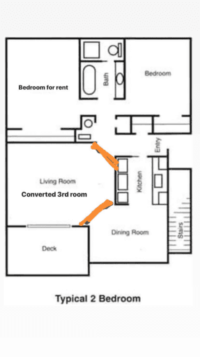 Master Bedroom for rent in Menlo Park! 2