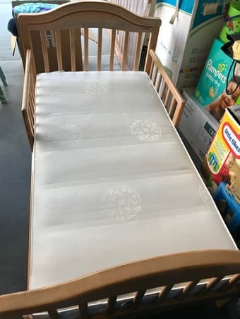 toddler bed and convertible crib 1