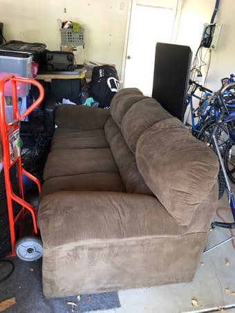 Comfy Brown Couch 1