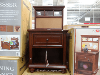Solid wood nightstand 3