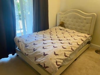 Wayfair Bed frame and box spring 2