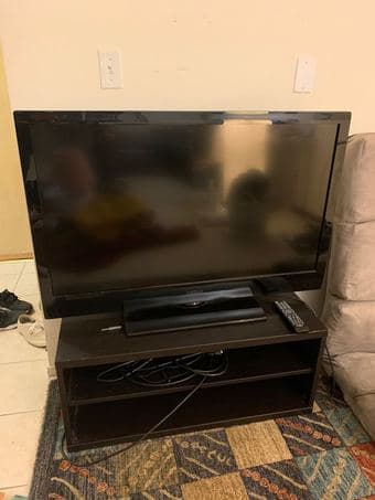 Wooden TV Stand 1