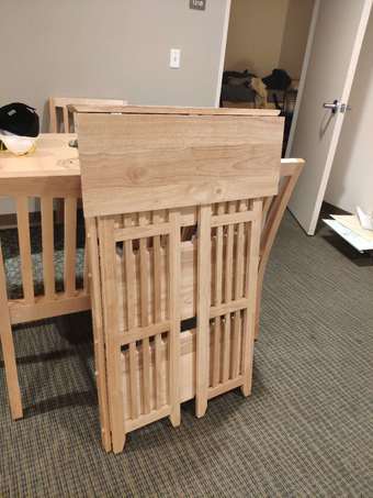 Foldable Bookcase (assembled), unique type in market! 1