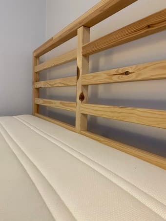 Full size mattress + bed frame 2