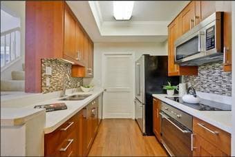 Master bedroom with full bath in Mountain View - supreme location 2