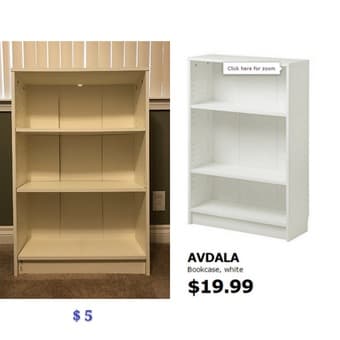Small IKEA Bookcase 1