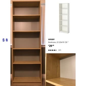 Large IKEA Bookcase 1