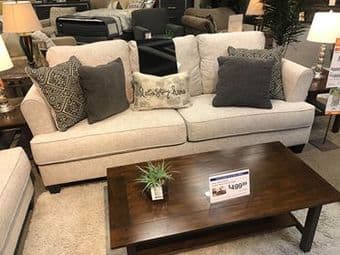 BRAND NEW two cushion queen sleeper sofa 2