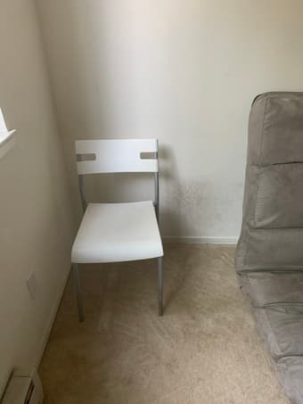 Desks, Chairs*2, Big Trash Can, Twin Size Mattress, Every item $10 3