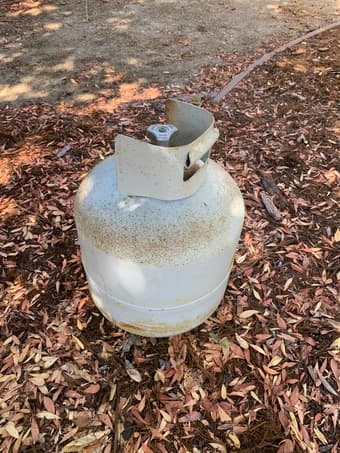 Propane Steel bottle 2