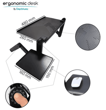 Ergonomic laptop stand 1