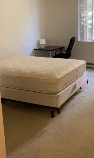 Queen size frame and mattress 2