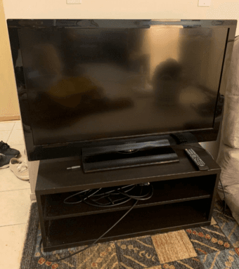 TV + wooden TV Set 3
