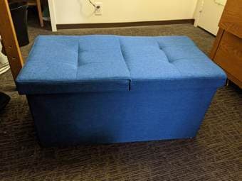 [moving sale]Folding Toy Box Chest with  LIFT Top 1
