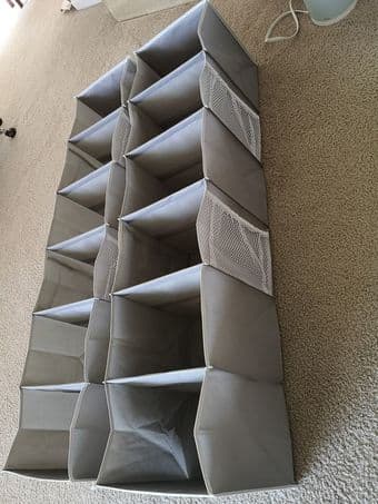 2 Brand new hanging organizer shelf 2