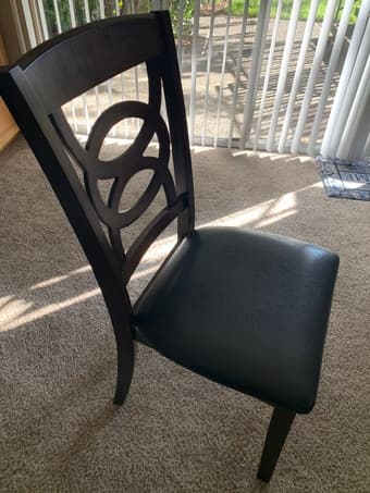 Foam padded Wooden chair 1