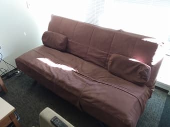 Brown Futon 2