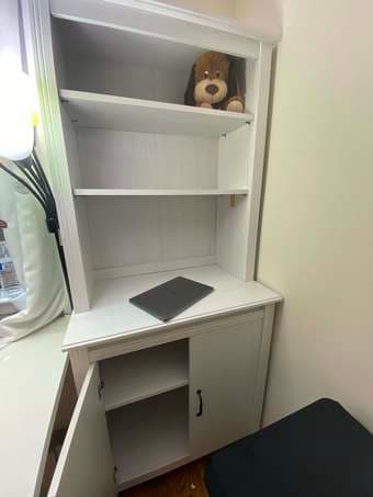 Moving out sale. Adjustable desk, bookcase, dressing table, mirror 3