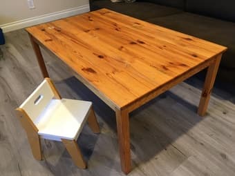 Two kids wooden chairs 1