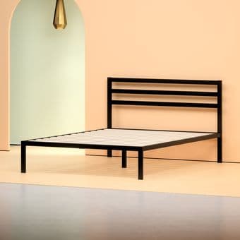 queen size mattress and bed frame for sale 1