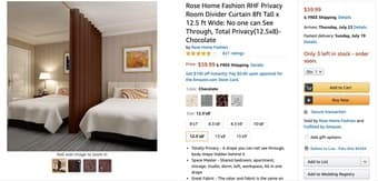 room divider set 3 (curtain + stand) can also be photography backdrop) 3