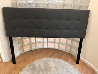 Grey Headboard (Queen) 2