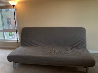Futon (folds out to full-size mattress) 1