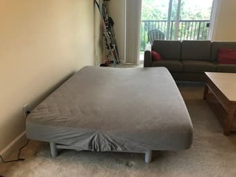 Futon (folds out to full-size mattress) 2