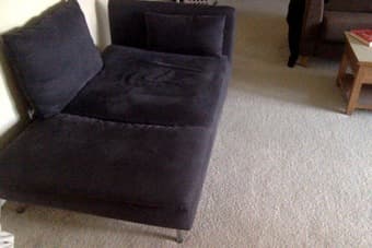 Nice comfy blue sofa 1