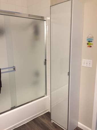 IKEA bathroom storage cabinet 1