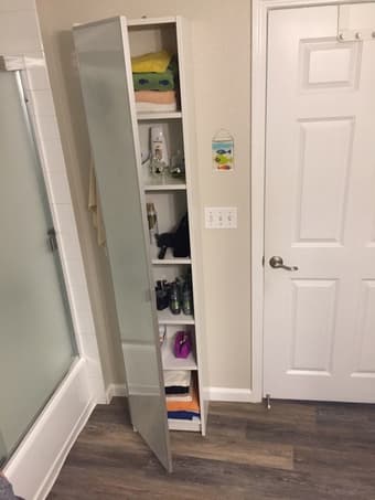 IKEA bathroom storage cabinet 2