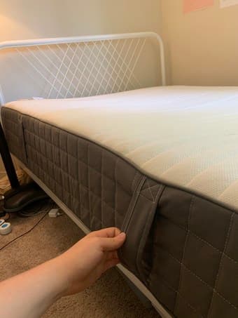 [LIKE NEW] Full bed frame & mattress 2