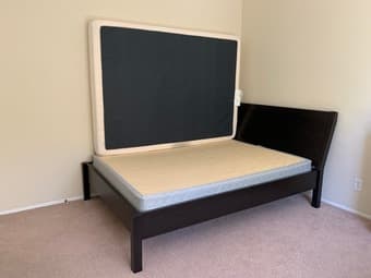 FREE IKEA Full Bed Frame + Mattress 3
