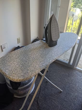 Iron and ironing board 1