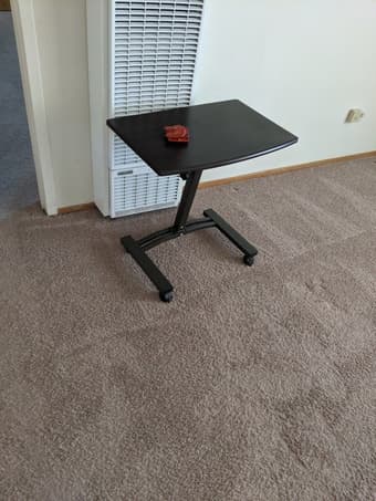 FREE Laptop table with wheels 1